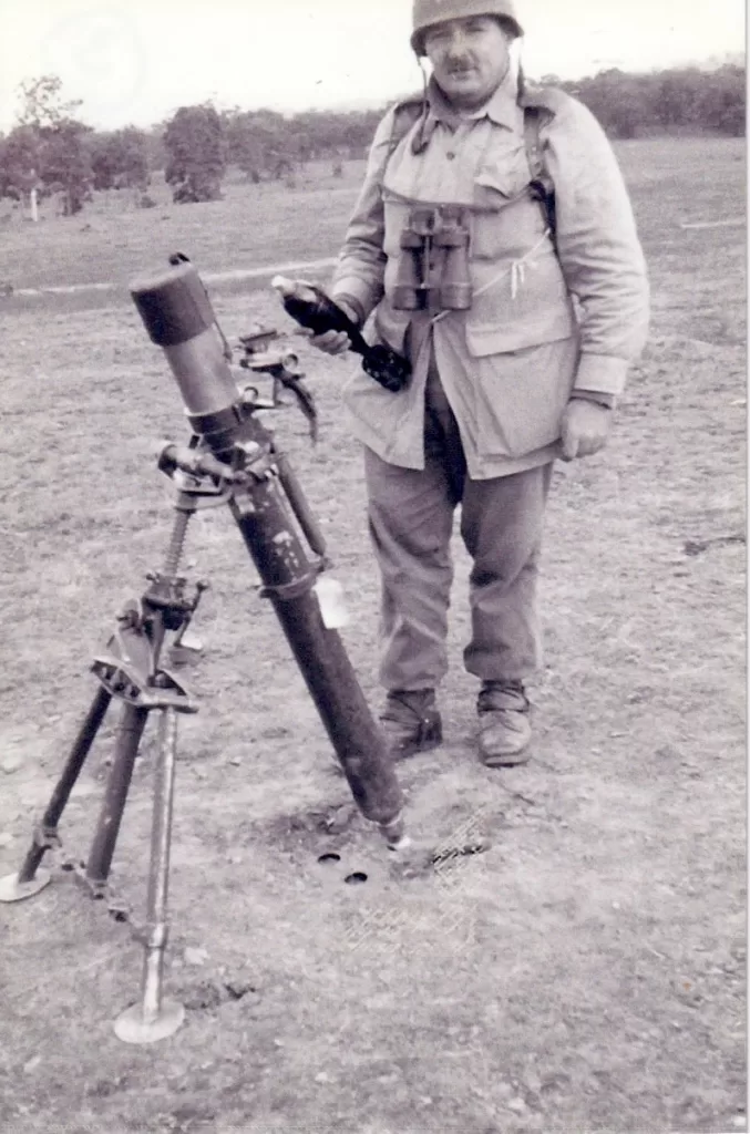 132 Div Loc with 3" Mortars - Pucka 1968
